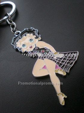 Metal Fairy Keychain