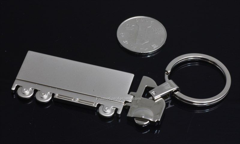 Metal truck keychain