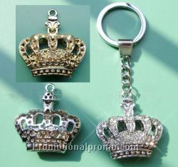 Metal Keychain;Crown Keychain.