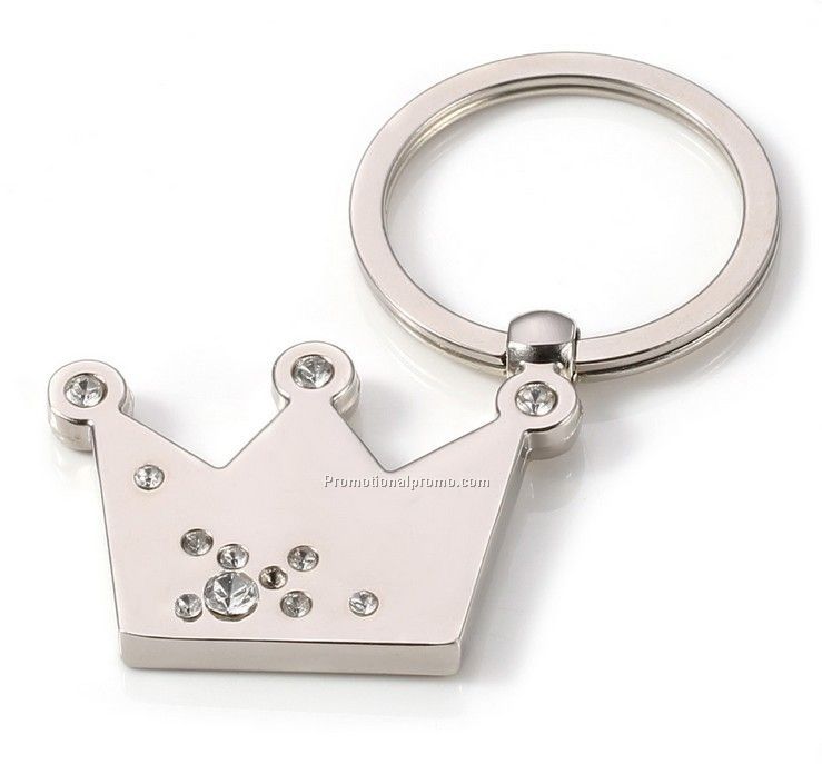 Crown Keychain;Metal Keychain;