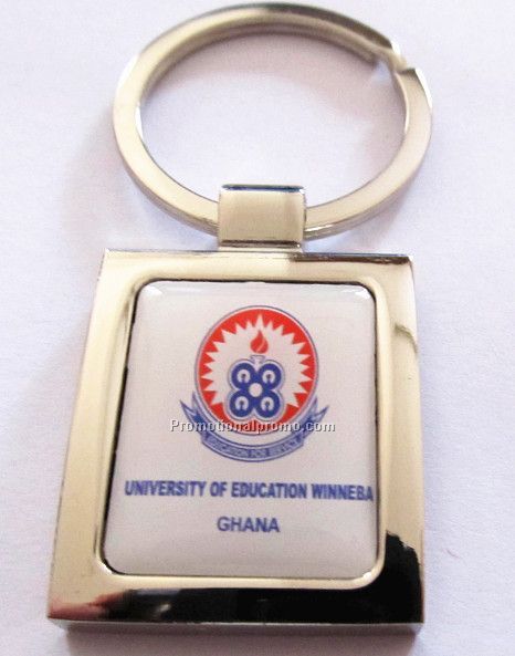 Epoxy Printing rectangular keychain