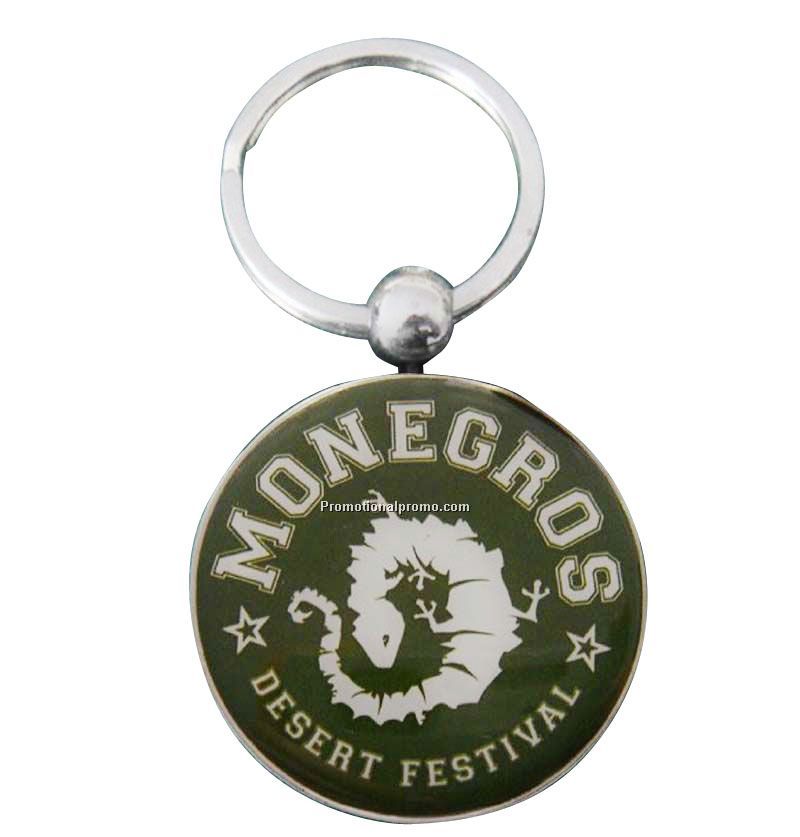 Metal swivel keychain, Metal keychains with laser loo