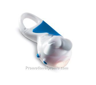 Mini fan with LED torch