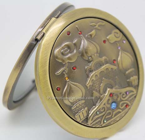 Bronze Alloy Cosmetic Mirror/Compact Mirror