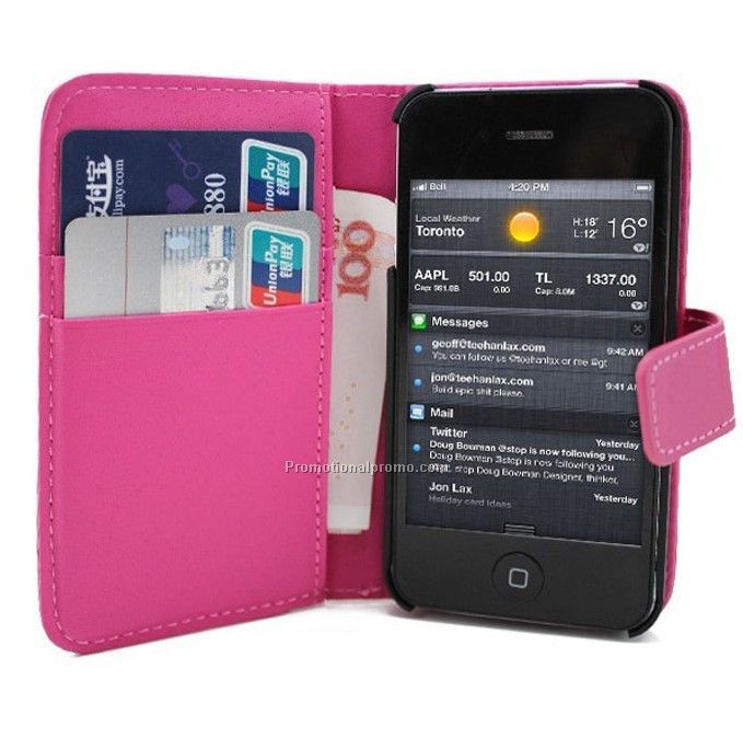 Fashion Leather iPhone 4s case