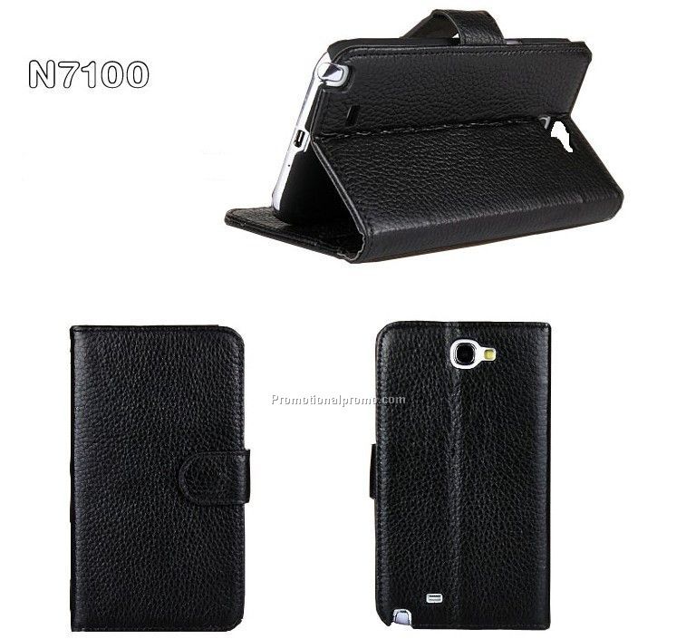 Leather case for Samsung N7100/note 2/N7102/N719