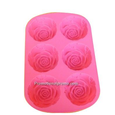 Rose Silicon Cake Mold
