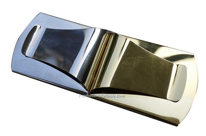 Promotional stainless steel money clip