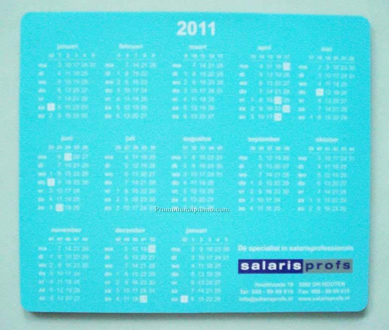 Calendar Mouse Pad