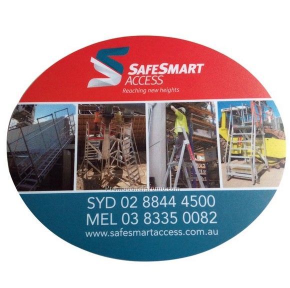 Custom round circle mouse pad