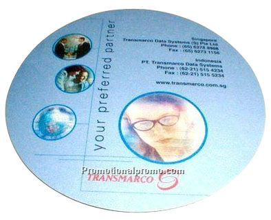 Unique optical PP.PVC custom imprinted mouse pad
