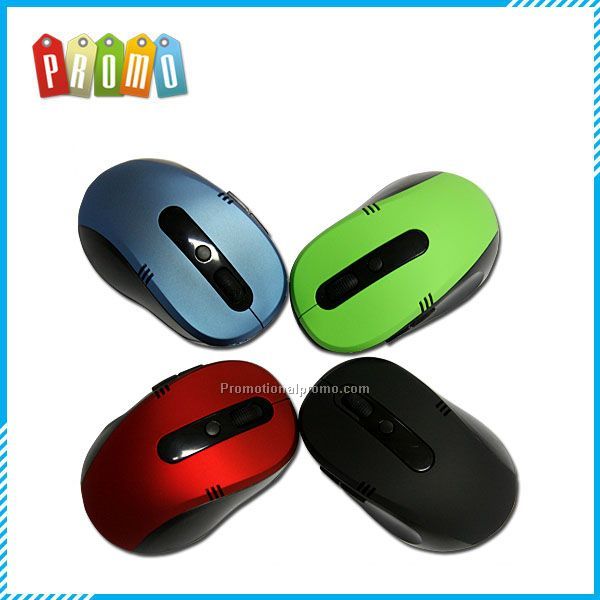 Hot sale 2.4g wireless optical mouse driver, sample is available, matt surface optical mouse