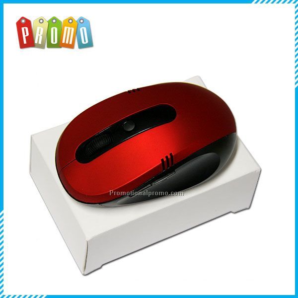 red color mini 2.4g wireless optical mouse driver with matt surface