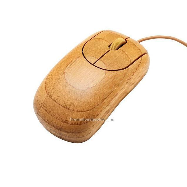 OEM bamboo wood mouse