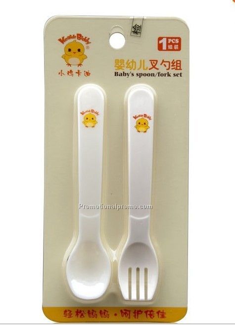 Infant fork spoon set