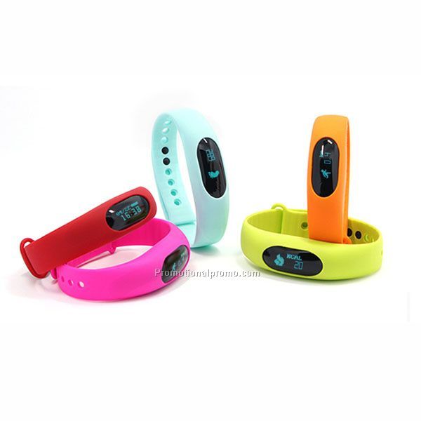 Printed Logo Bluetooth Smart Watch Bracelet