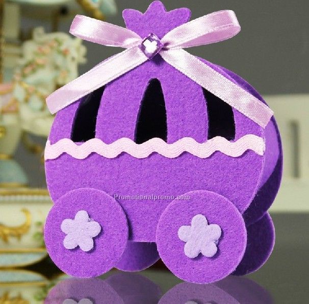 Cute Pumpkin Car Candy Box
