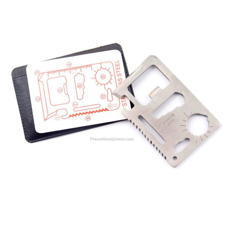 Multifunctional card tool