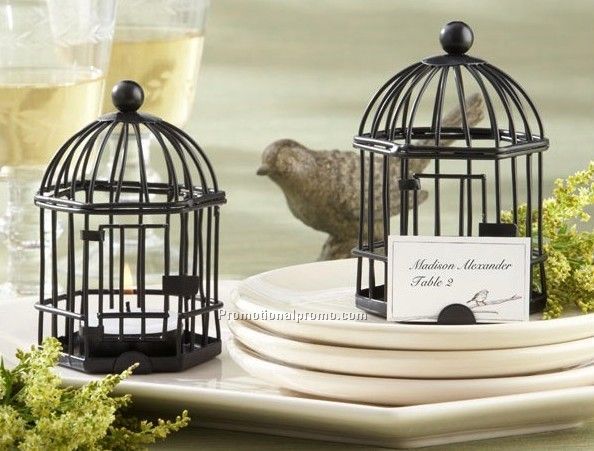 New Arrival Bird cage candle holders and card holder