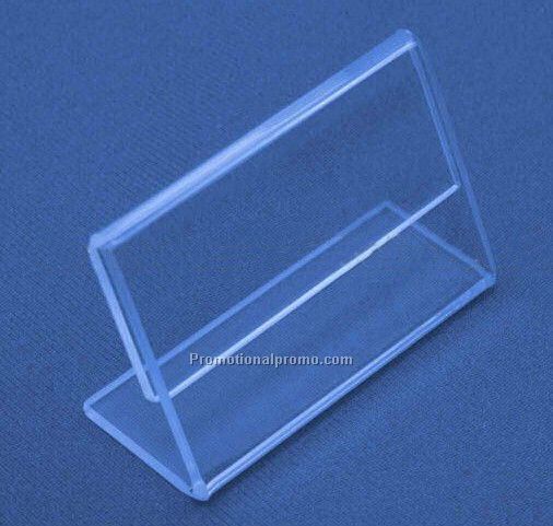 Acrylic name badge holder