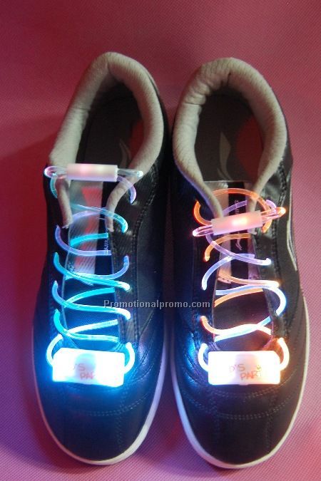 Glowing LED shoe lace