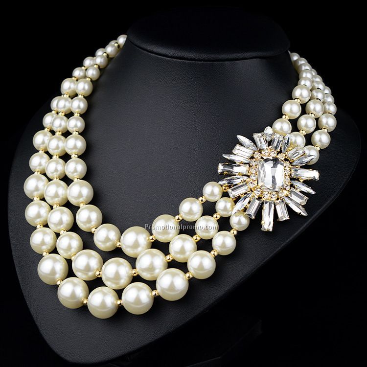 Promotional Europe and America Fashion Pearl Necklace