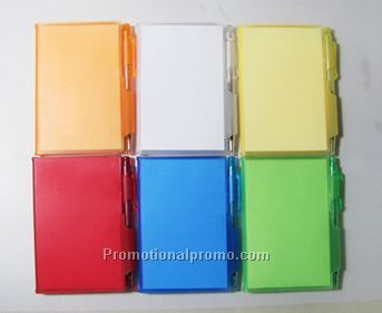 Notepad with ballpen