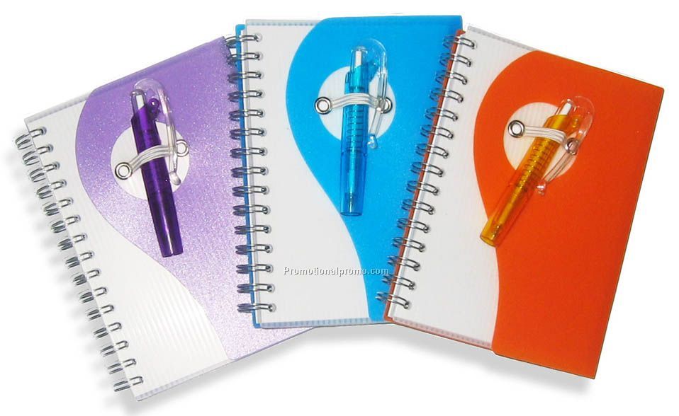 Notepad with ballpen