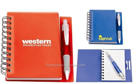 Spiral Notebook with Pen
