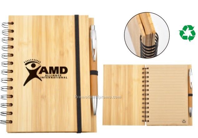 ECO-Friendly Bamboo Notebook