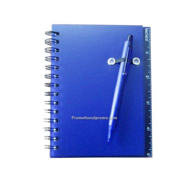 PP Cover Notebook with Pen
