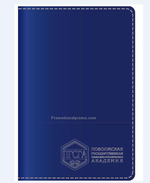 A5 vinyl diary with logo