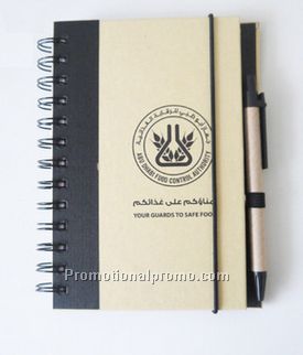 Notepad with ballpen