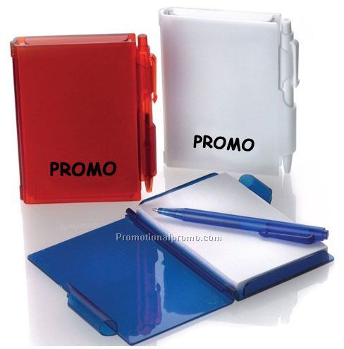 Hot Sale Cheap Translucent Mini Notepad With Pen