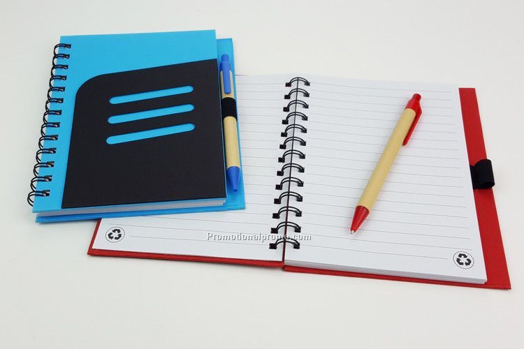 ECO Jotter PVC Cover Notebook with Pen