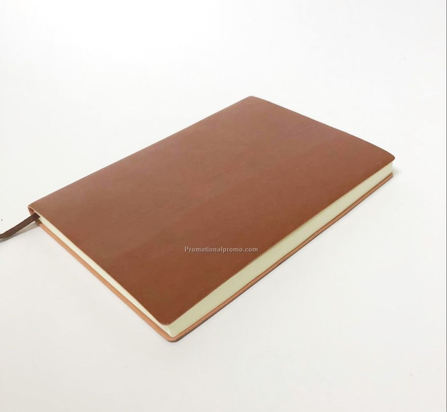 Soft PU leather notebook with customized logo