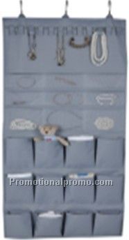 Over-the-door hanging organizer