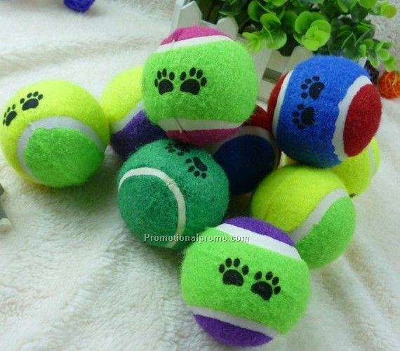 Rubber ball for dog playing