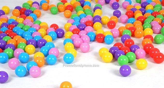 Colorful Eco-Friendly Plastic Pit ball Children Play cheap custom Ocean Ball