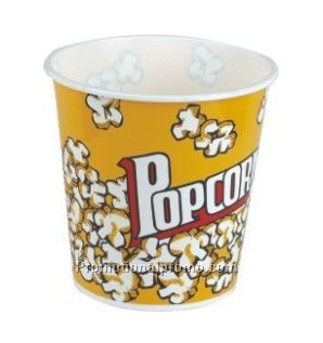 Plastic popcorn bucket, candy bucket