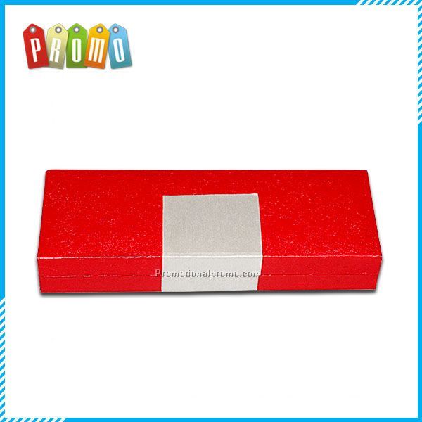 Elegant customised handmade plastics paper red recycled cardboard pen boxes
