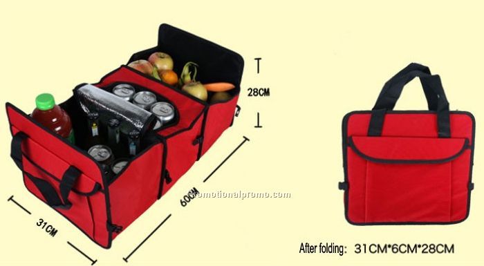 Wholesale Convenient Foldable Storage Box For Car Trunk organizer