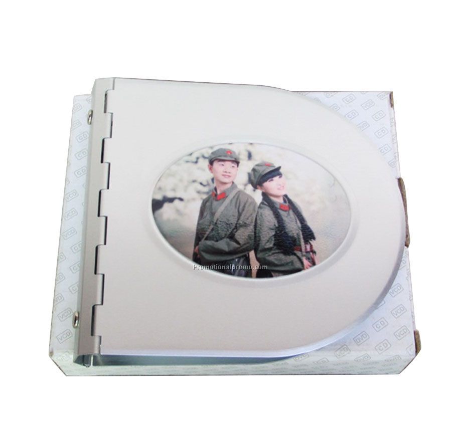 Logo Printed Aluminum Metal CD Box Case