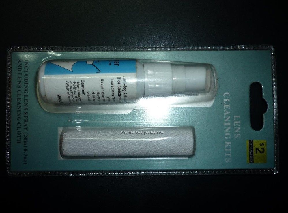 Lens And Screen Cleaner And Microfiber Cloth Pump Kit