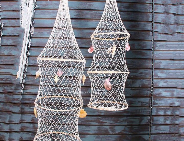 new arrival fishnet wall hanging for decoration