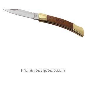 Small Rosewood Pocket Knife - Gold