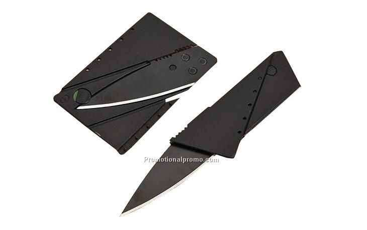 Credit Card Shape Survival Tools Knife / Cutter in pu case
