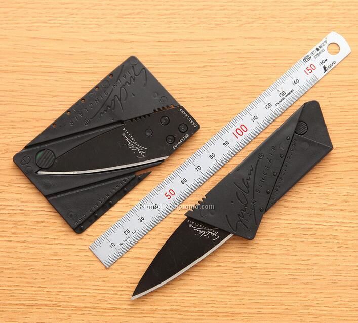 Stainless Steel Blade Credit Card Knife Super Sharp