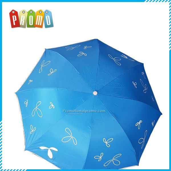 Woman Uv protection umbrella