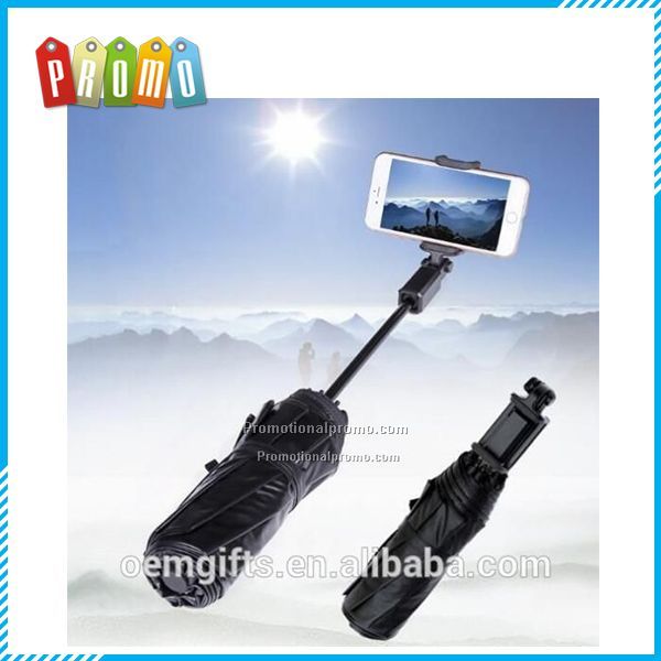 New Creative Bluetooth Selfie Stick Umbrella Women Sun Rain Anti UV Sunscreen Umbrella